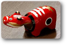 民芸品・赤べこ