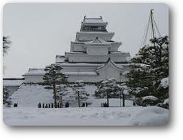 冬の鶴ヶ城