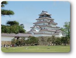 夏の鶴ヶ城